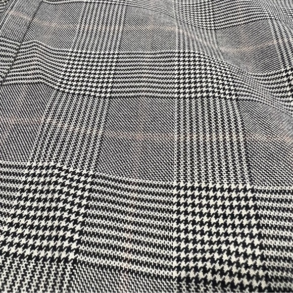 Forever 21 Wide Leg Glen Plaid Trousers Career Pants Size Large - Picture 9 of 12